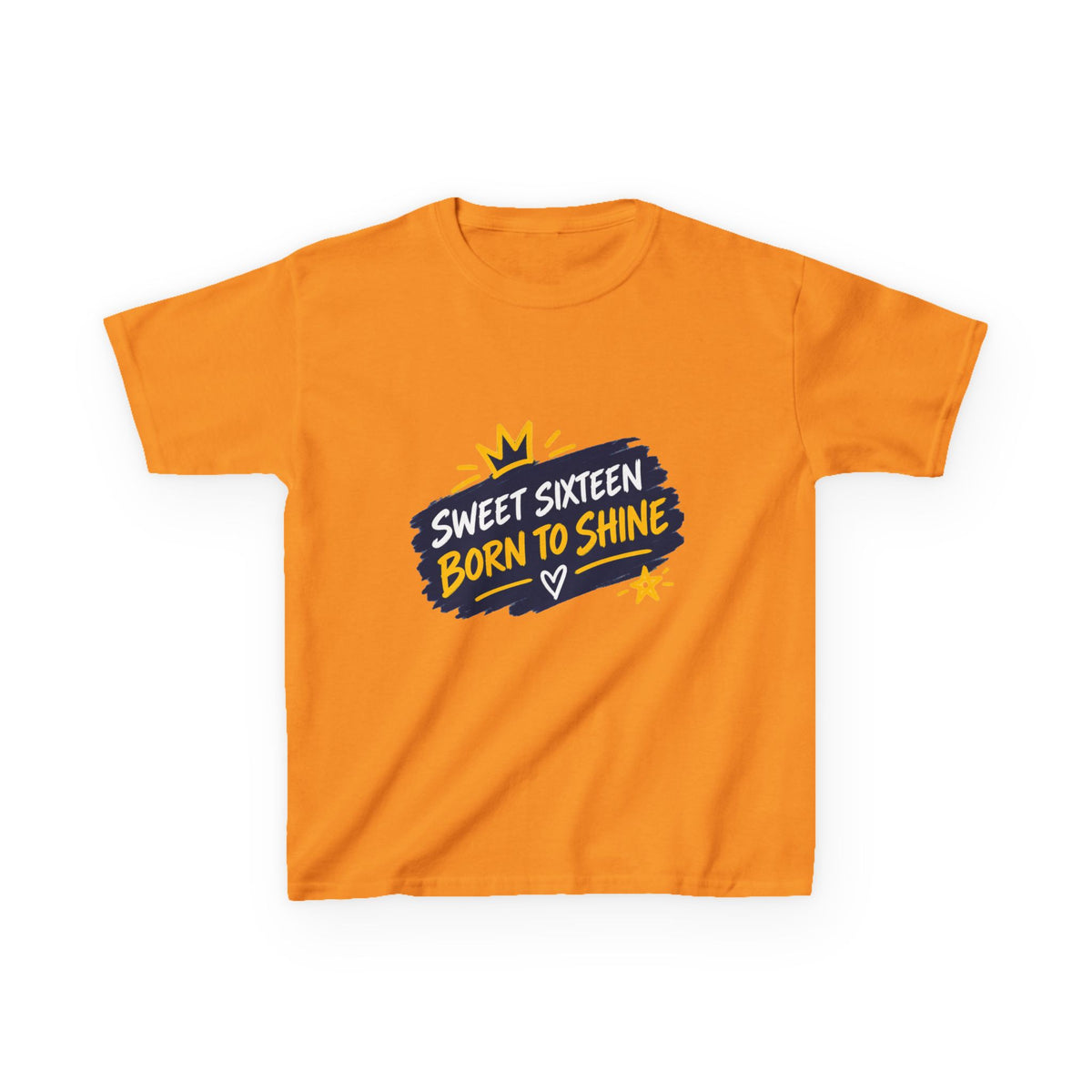 Kids Heavy Cotton™ Tee - Born to Shine