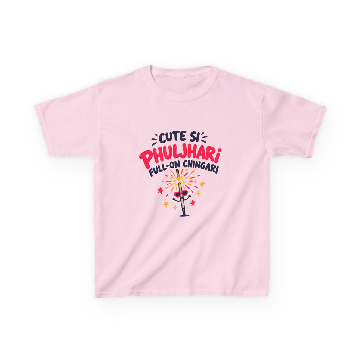 Kids Heavy Cotton™ Tee - Cute si Phuljhari