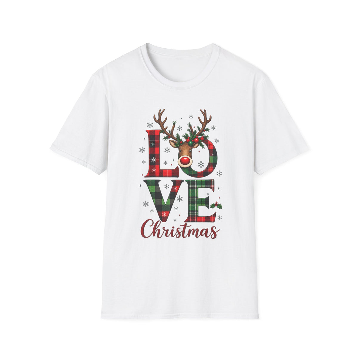 Unisex Softstyle T-Shirt - Love Christmas