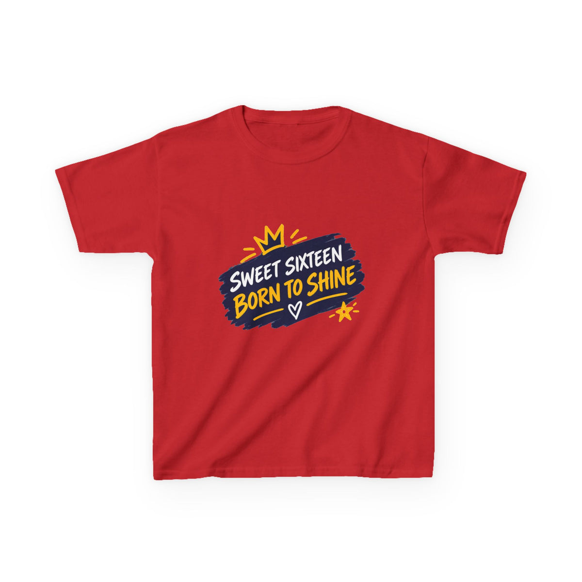 Kids Heavy Cotton™ Tee - Born to Shine