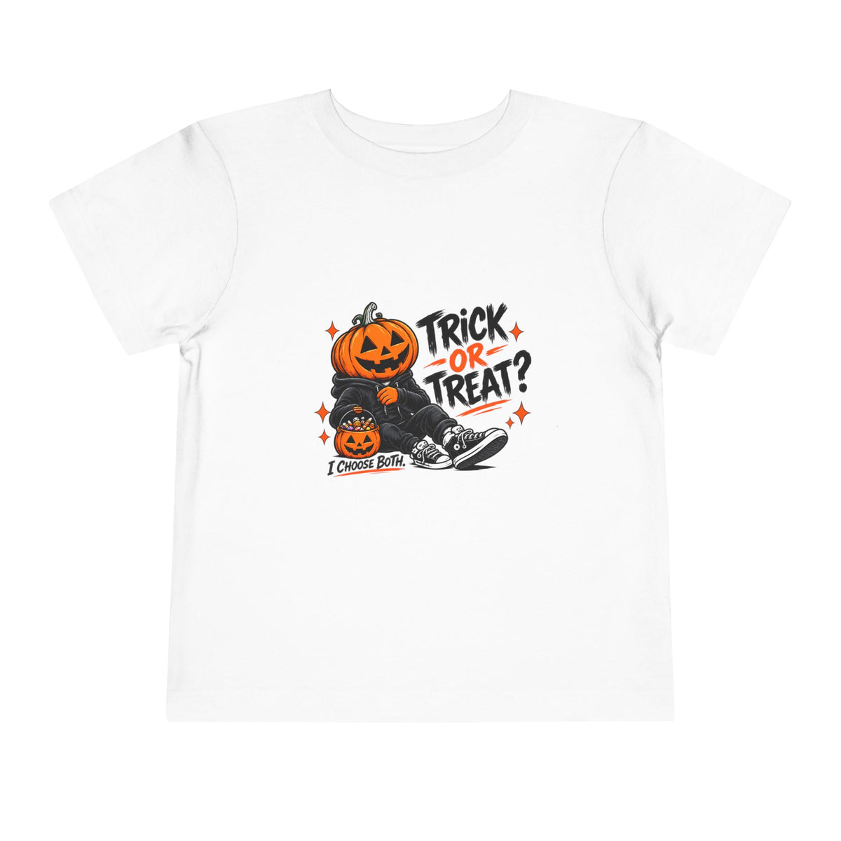 Toddler Short Sleeve Tee- Trick OR Treat