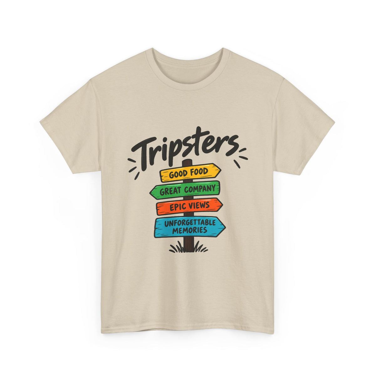 Unisex Heavy Cotton Tee - Tripsters