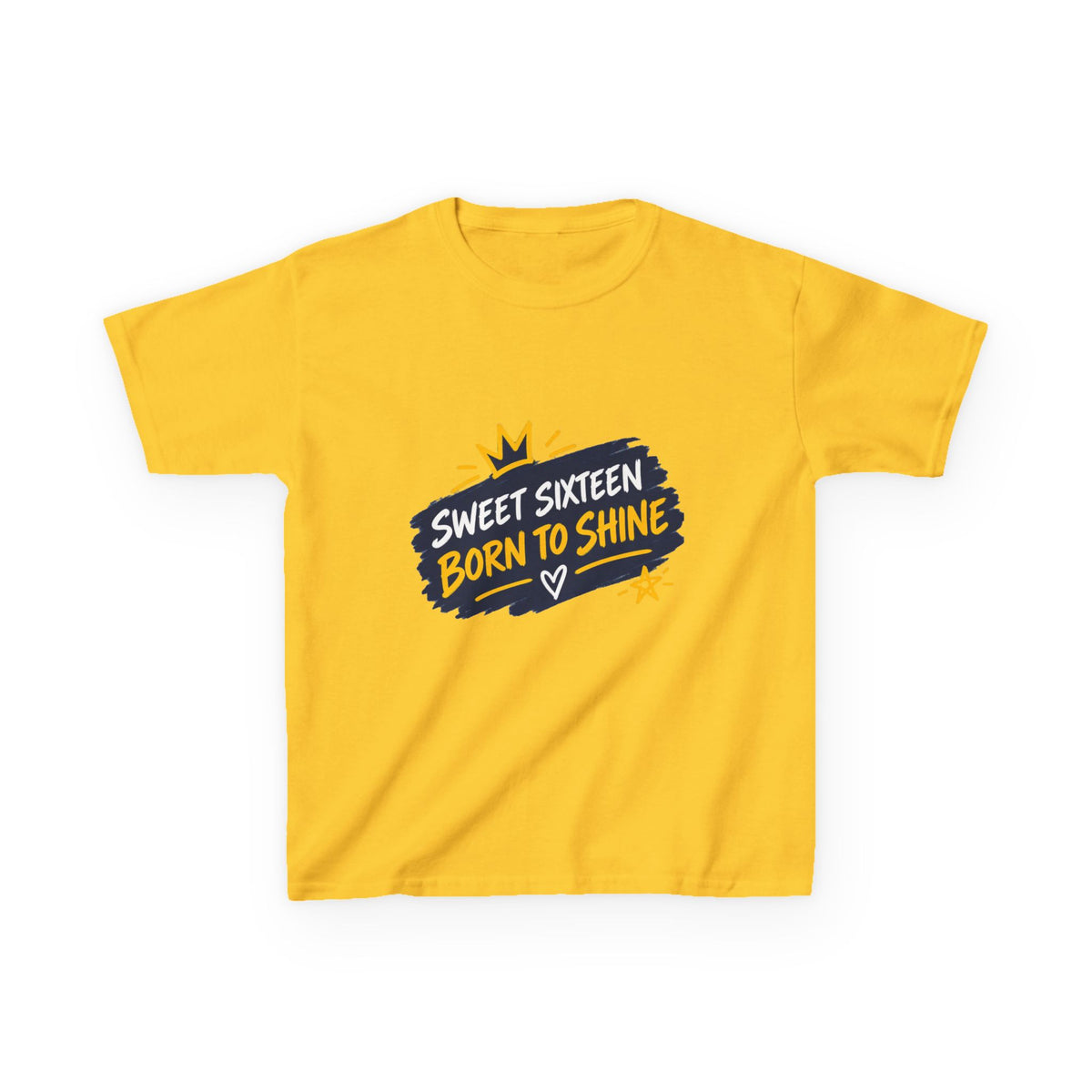 Kids Heavy Cotton™ Tee - Born to Shine
