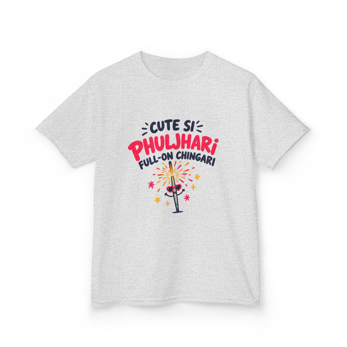 Kids Heavy Cotton™ Tee - Cute si Phuljhari