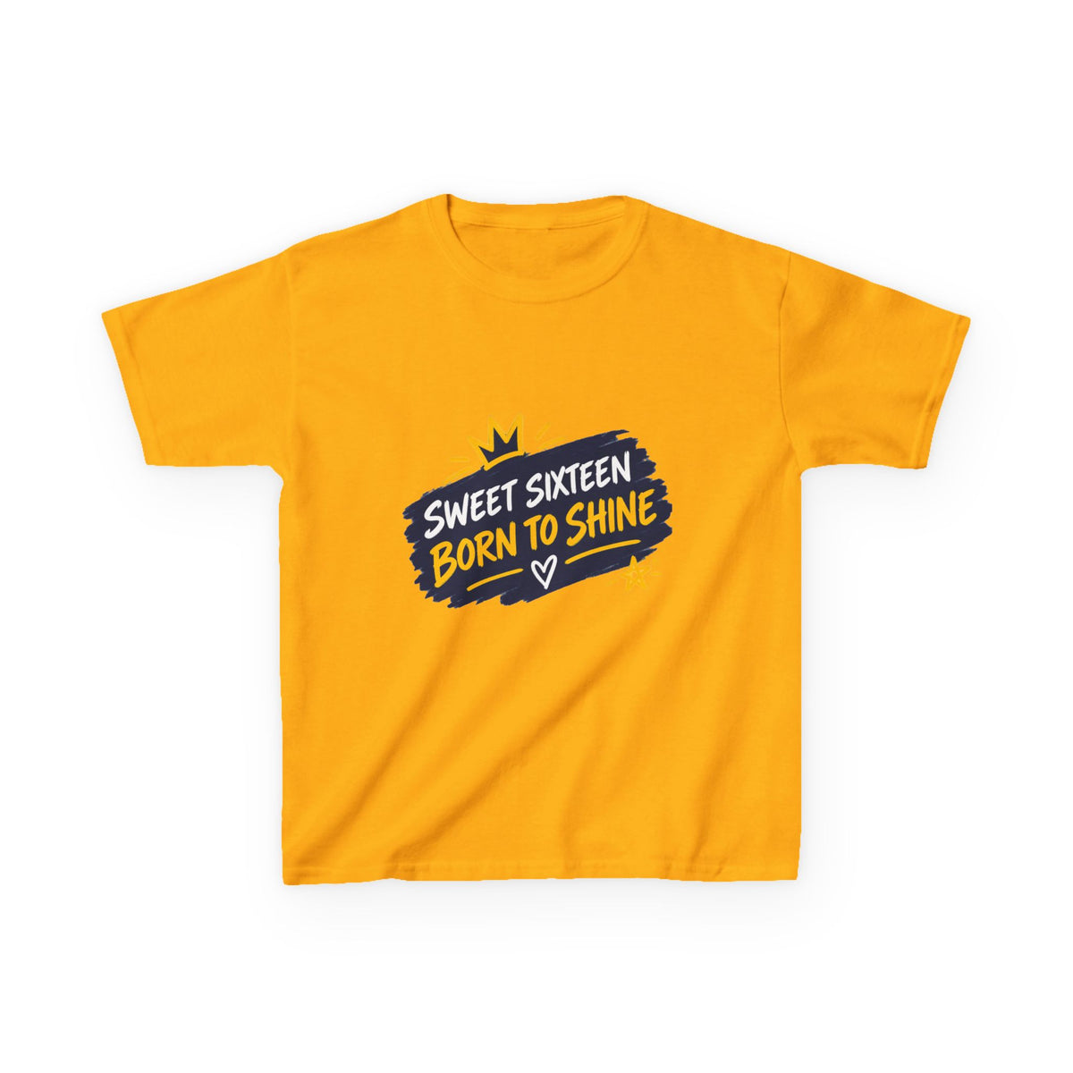 Kids Heavy Cotton™ Tee - Born to Shine