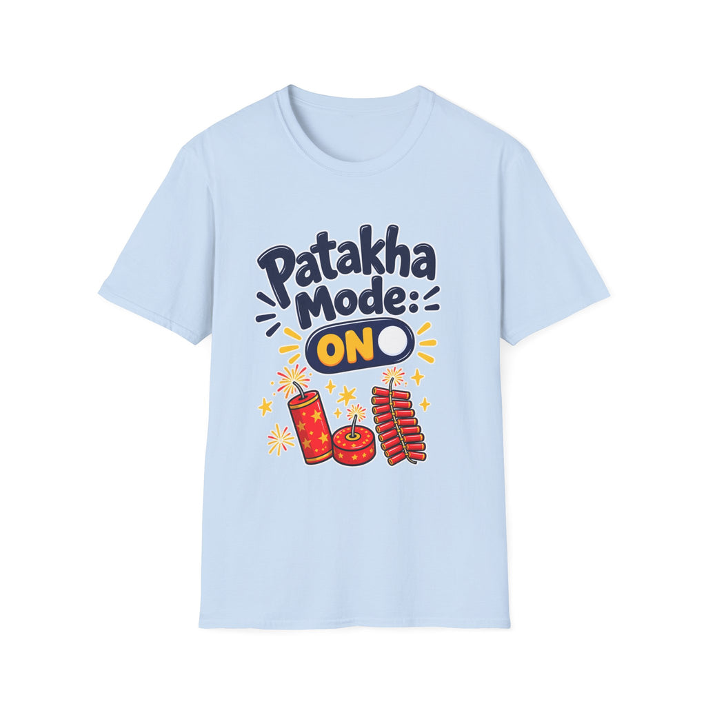 Unisex Softstyle T-Shirt  -Patakha Mode ON