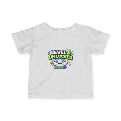 Infant Fine Jersey Tee - Level 1 Unlocked