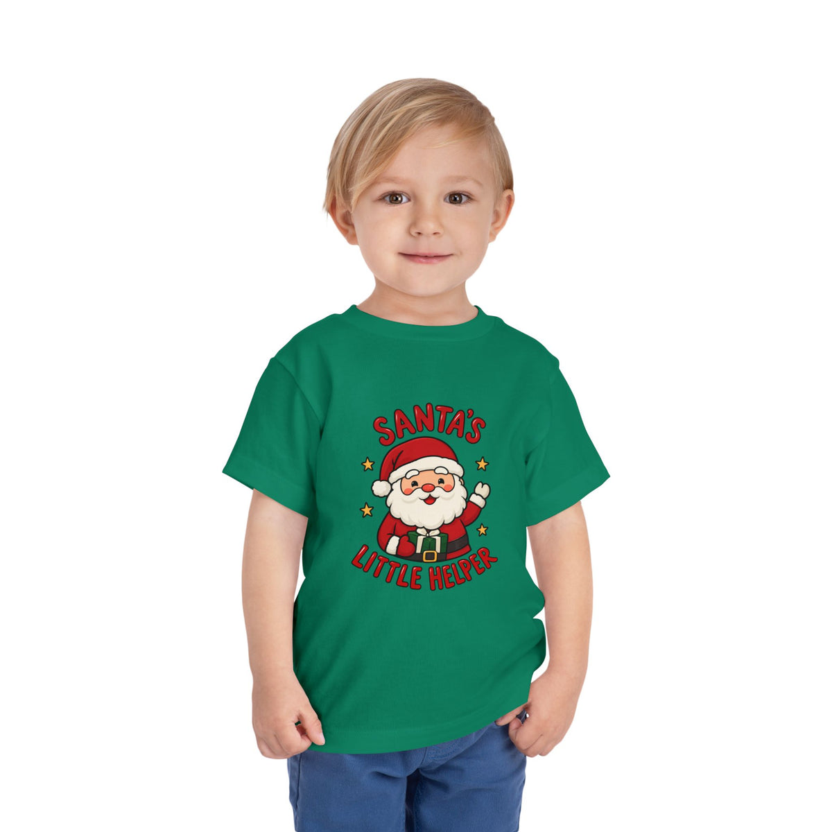 Toddler Short Sleeve Tee - Santa's Litter Helper