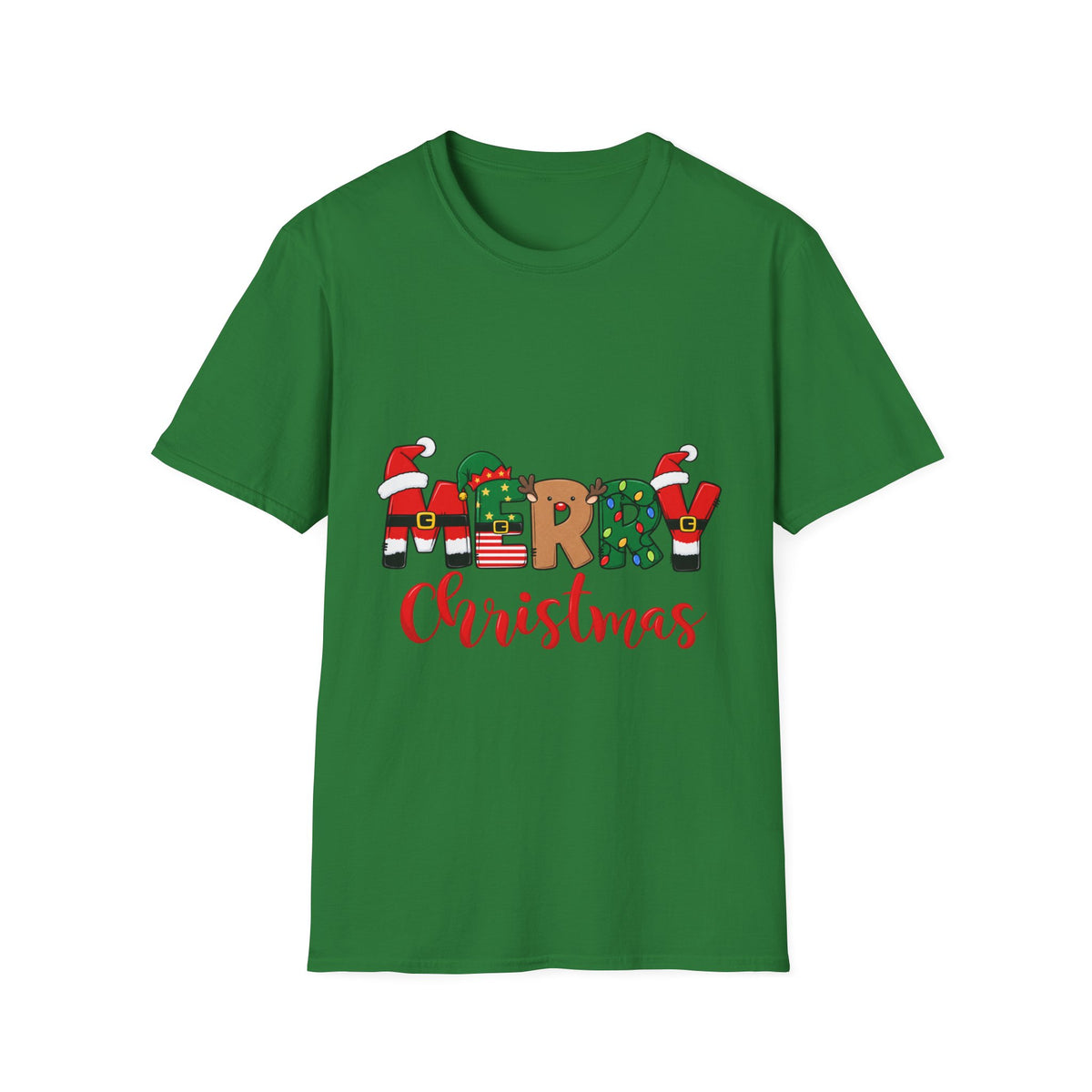 Unisex Softstyle T-Shirt - Merry Christmas