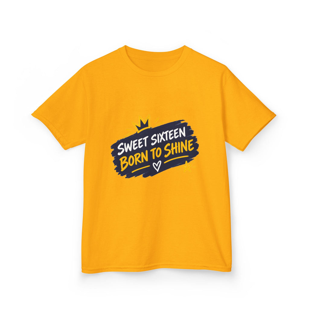 Kids Heavy Cotton™ Tee - Born to Shine