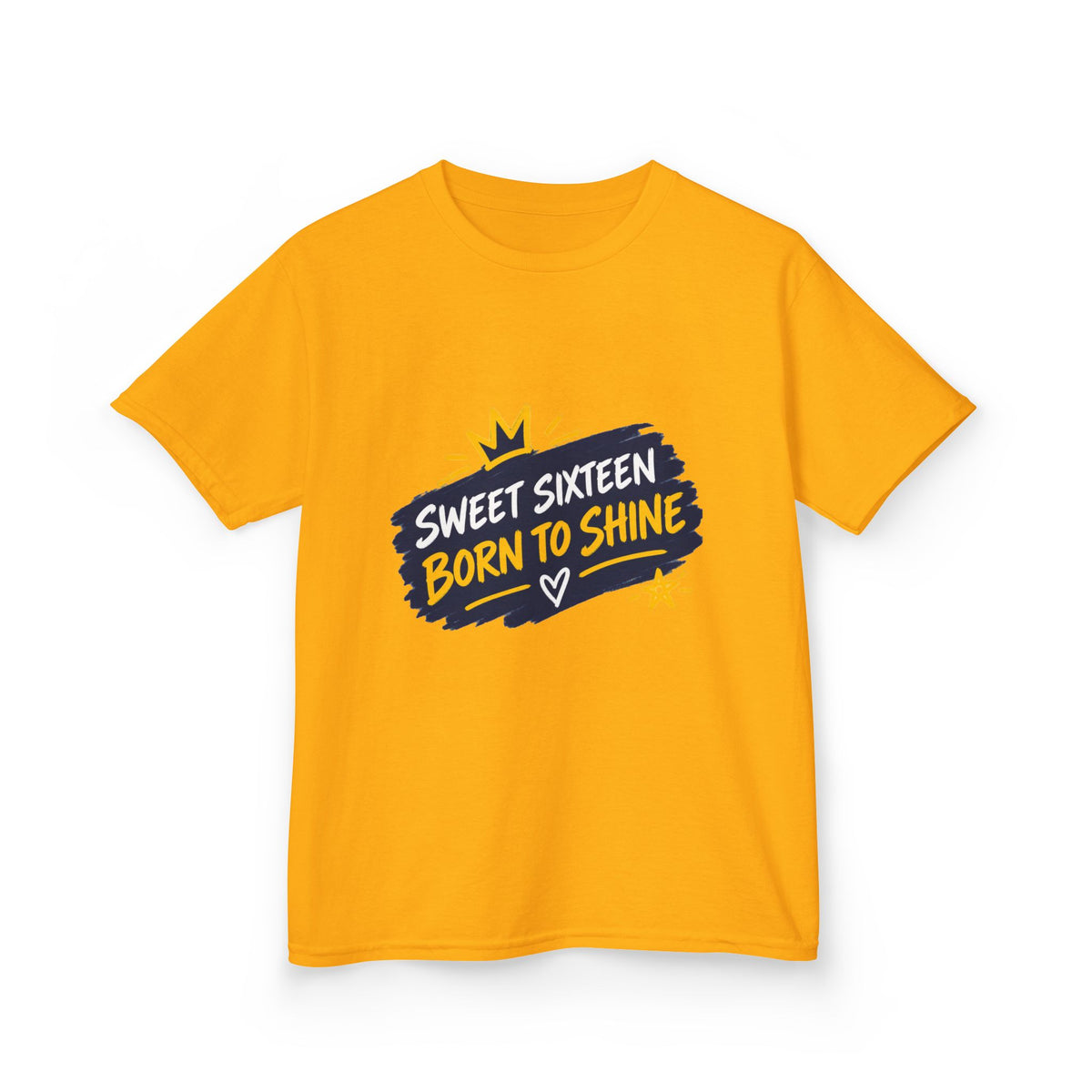 Kids Heavy Cotton™ Tee - Born to Shine