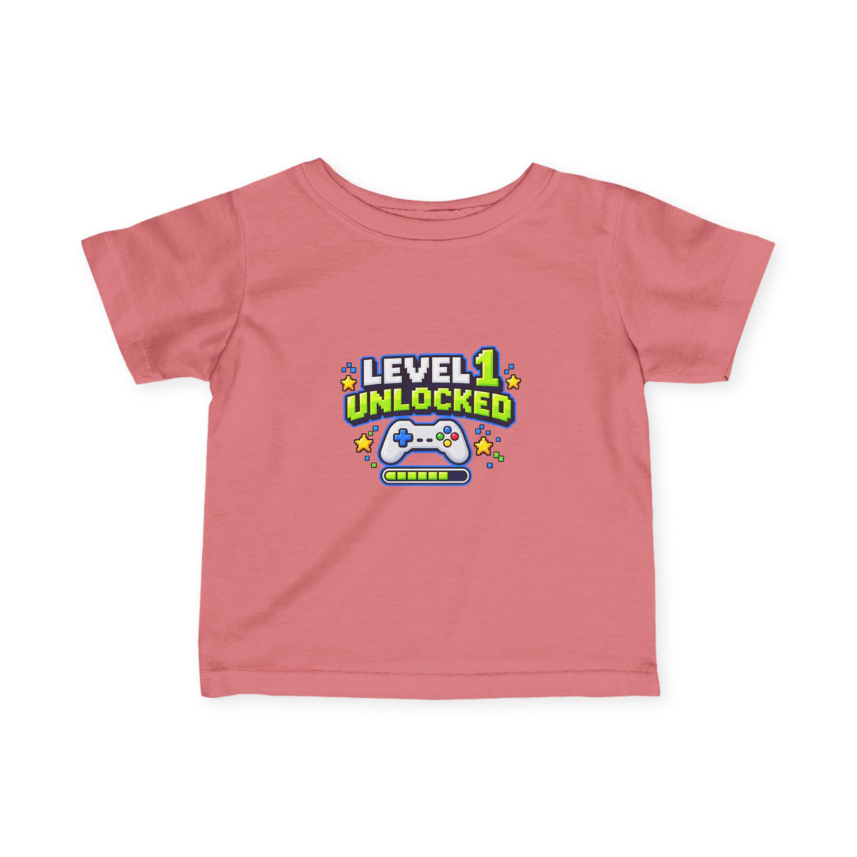 Infant Fine Jersey Tee - Level 1 Unlocked