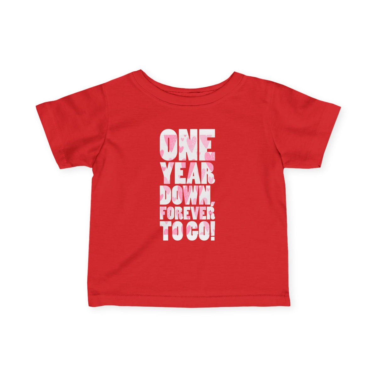Infant Fine Jersey Tee - 1st Birthday