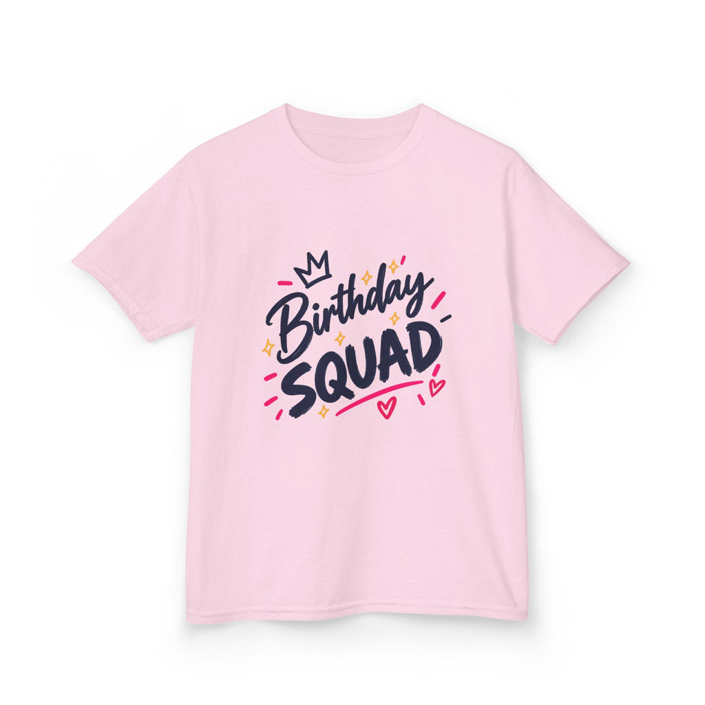 Kids Heavy Cotton™ Tee - Birthday Squard