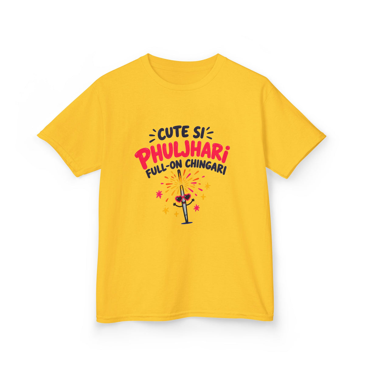 Kids Heavy Cotton™ Tee - Cute si Phuljhari
