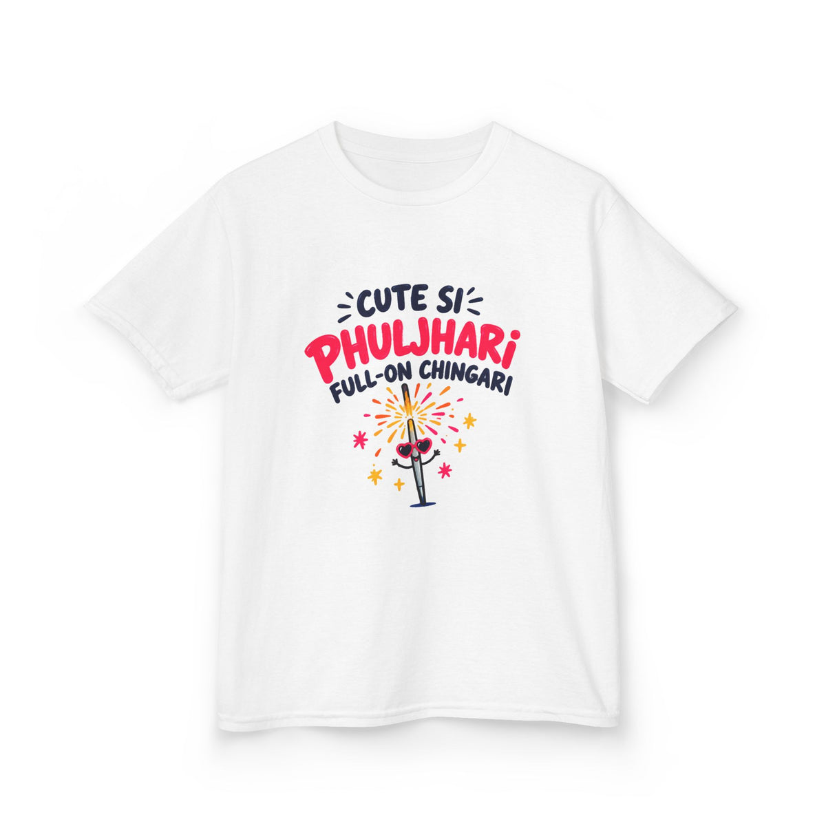 Kids Heavy Cotton™ Tee - Cute si Phuljhari