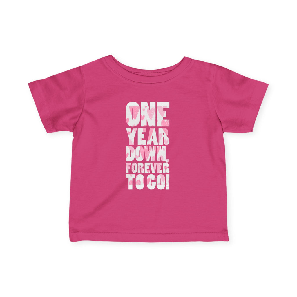 Infant Fine Jersey Tee - 1st Birthday