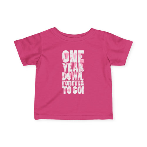 Infant Fine Jersey Tee - 1st Birthday