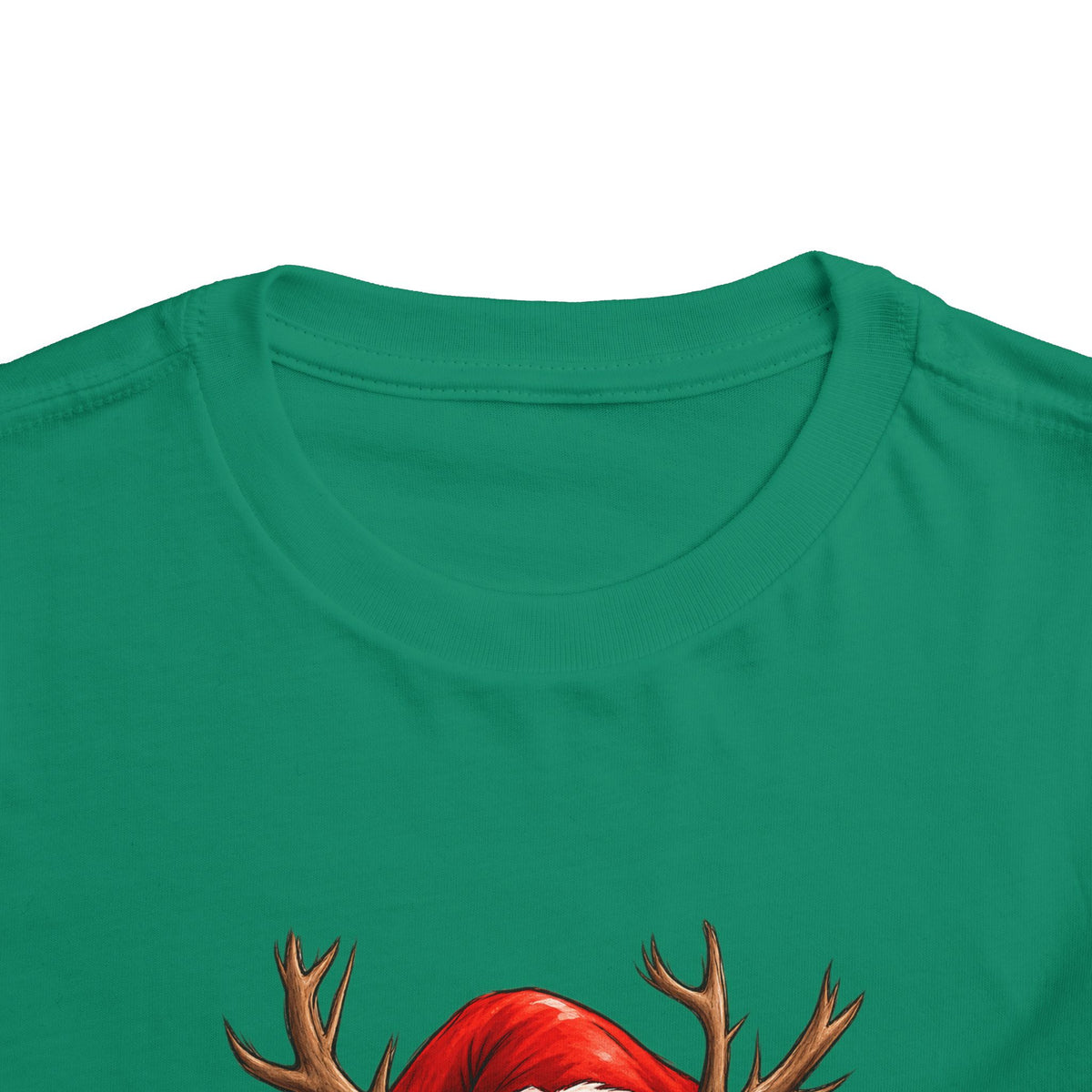 Toddler Short Sleeve Tee - Santa's Reindeer