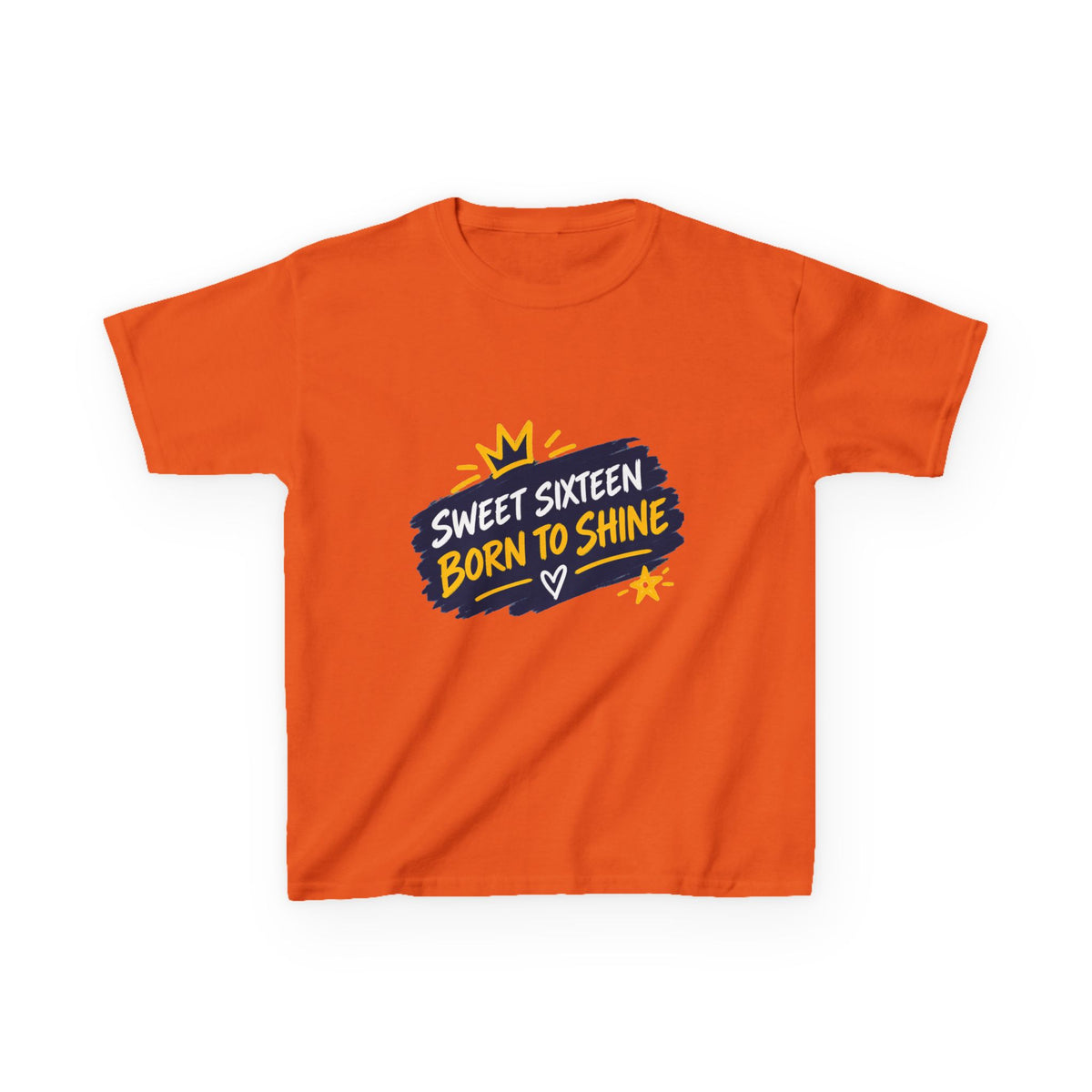 Kids Heavy Cotton™ Tee - Born to Shine