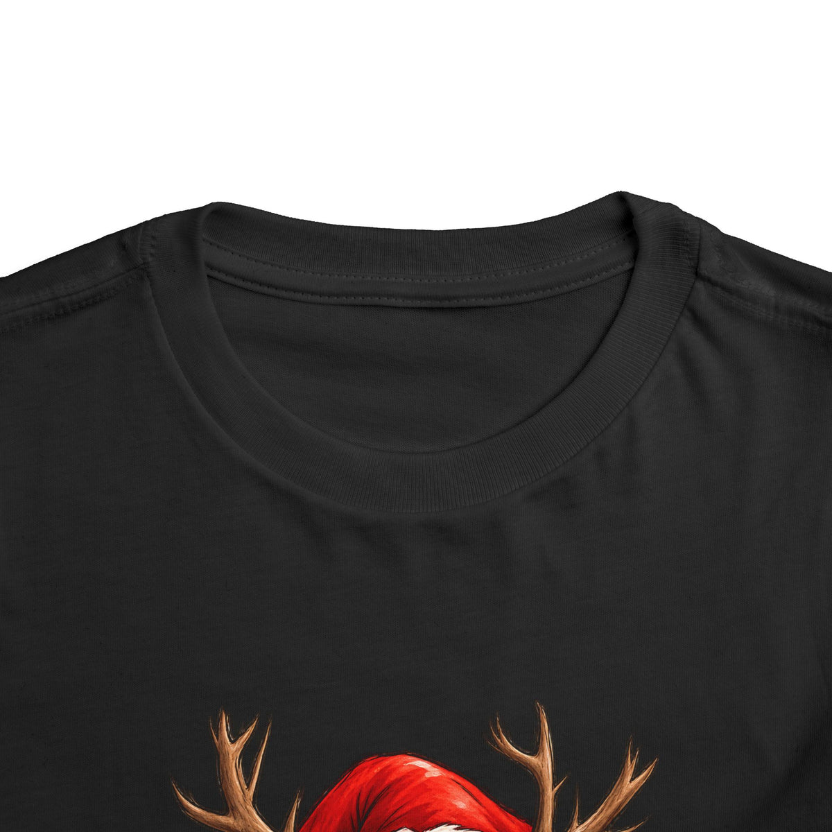 Toddler Short Sleeve Tee - Santa's Reindeer