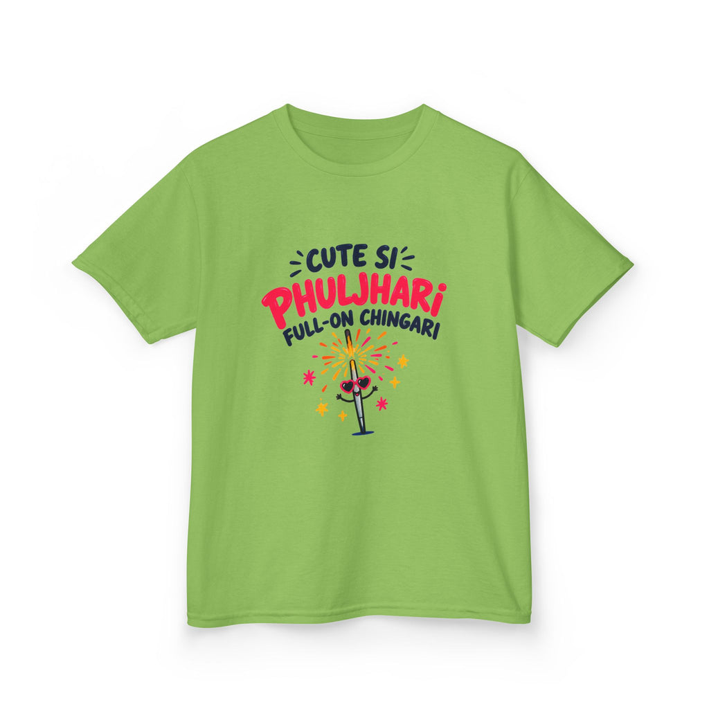 Kids Heavy Cotton™ Tee - Cute si Phuljhari