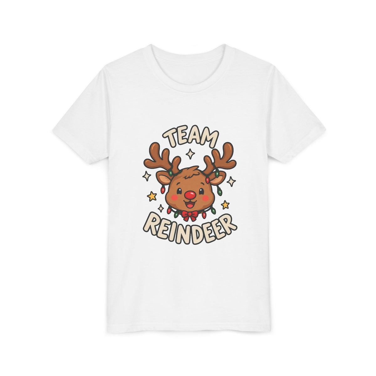 Youth Short Sleeve Tee - Team Reindeer