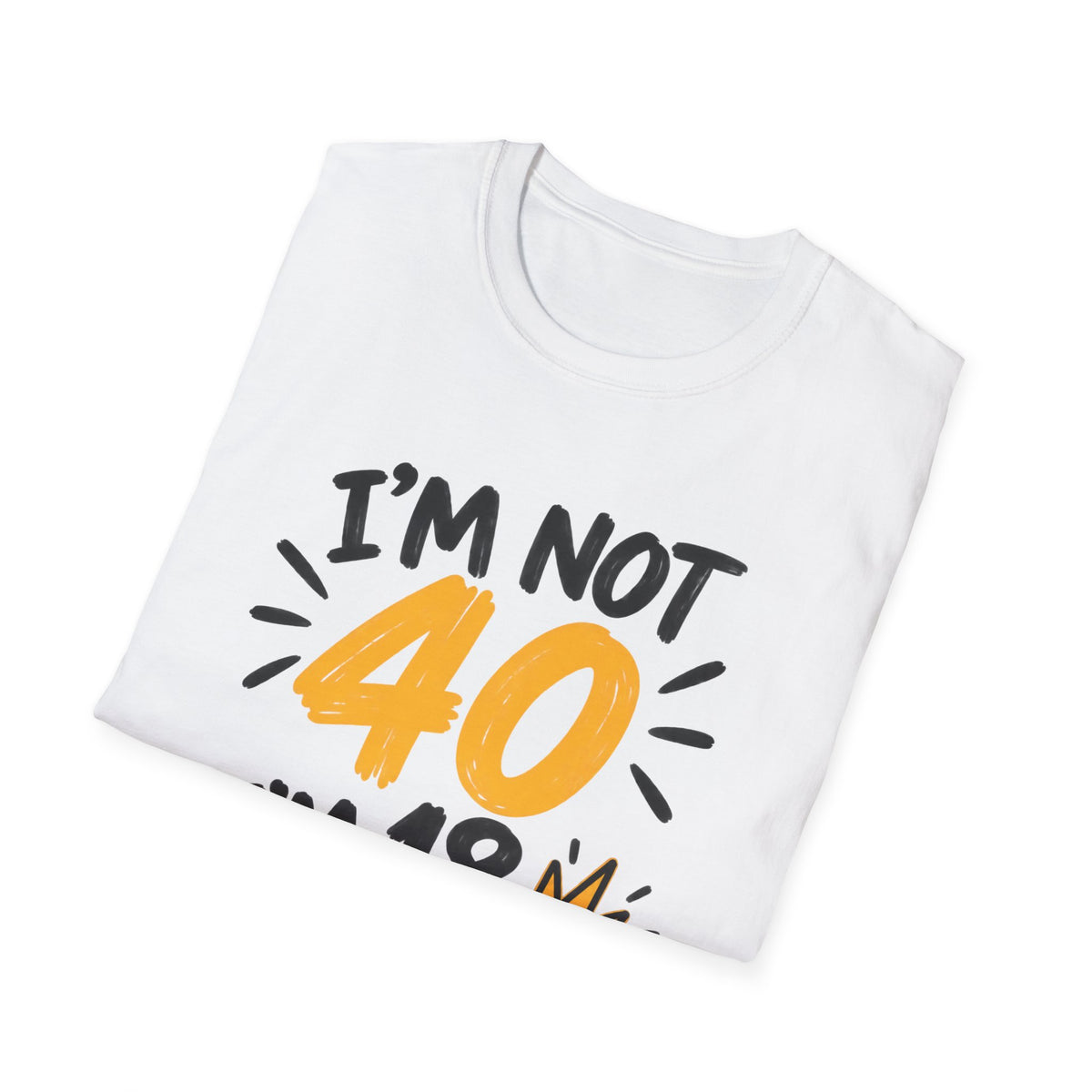 Unisex Softstyle T-Shirt - 40th Birthday