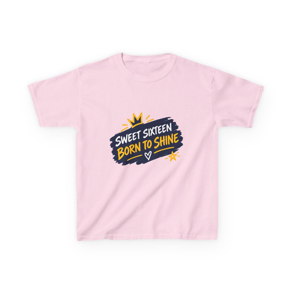 Kids Heavy Cotton™ Tee - Born to Shine