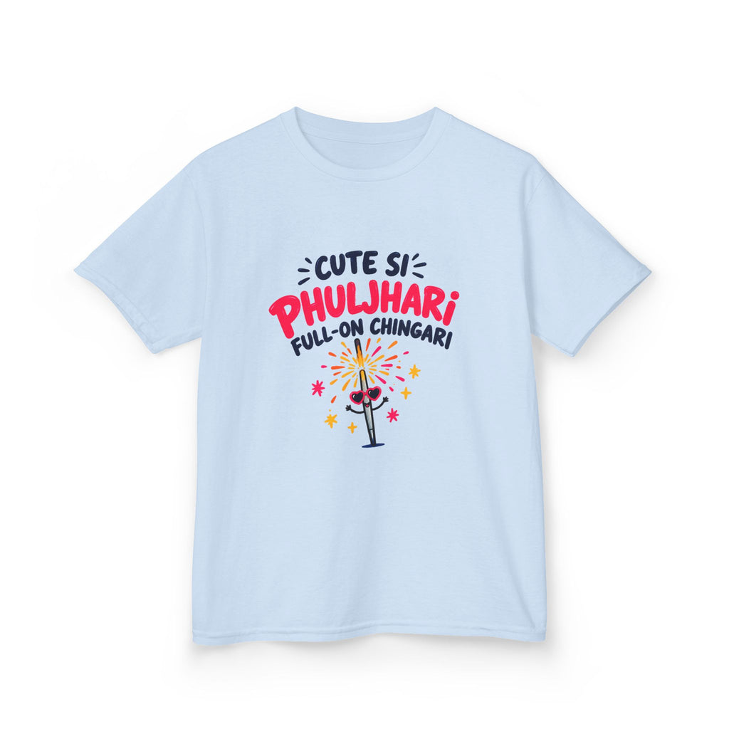 Kids Heavy Cotton™ Tee - Cute si Phuljhari