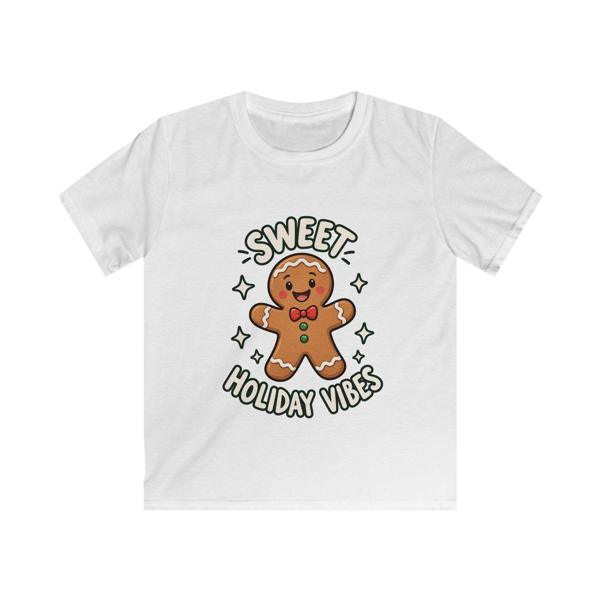 Kids Softstyle Tee - Sweet Holiday Vibes
