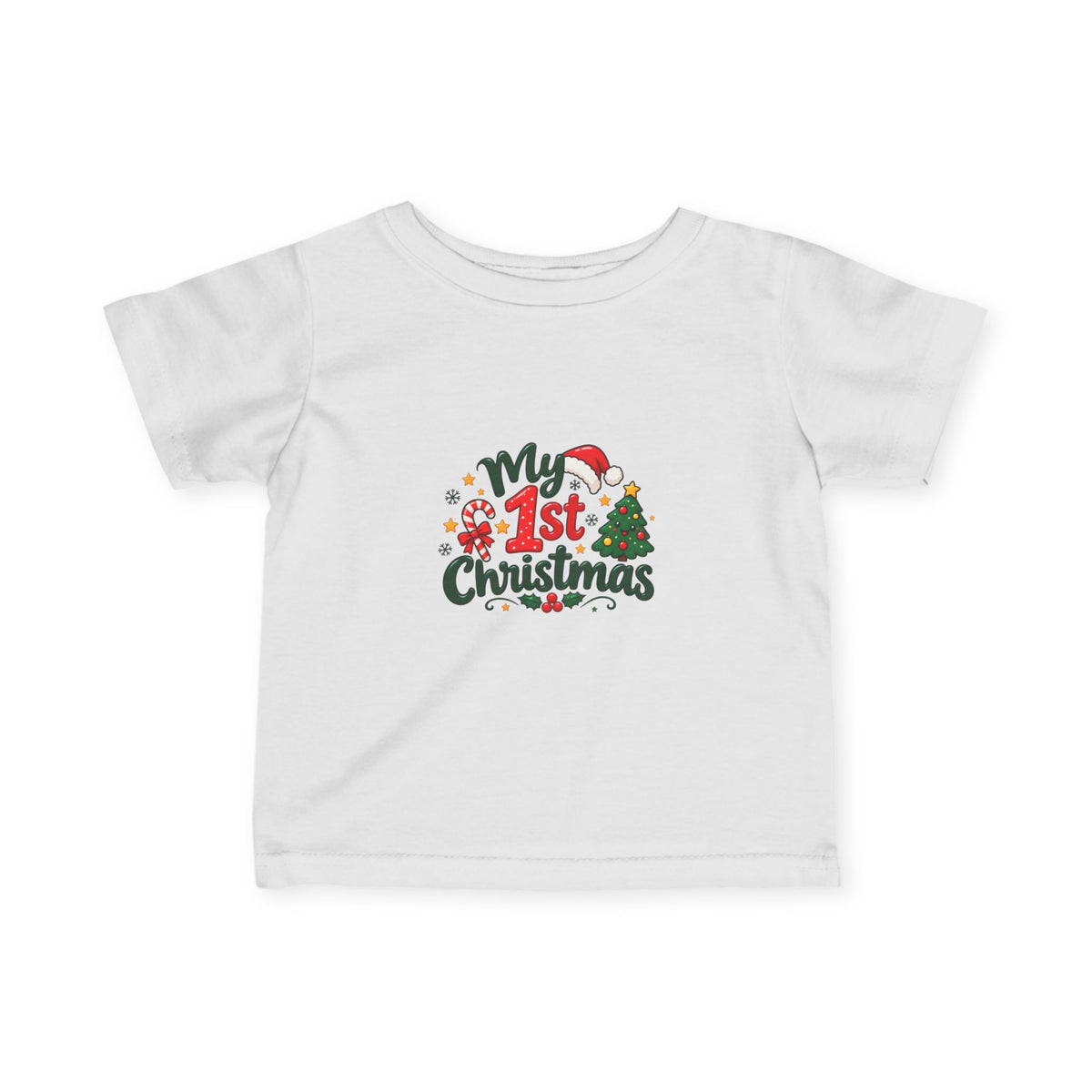 Infant Fine Jersey Tee - My 1st Christmas