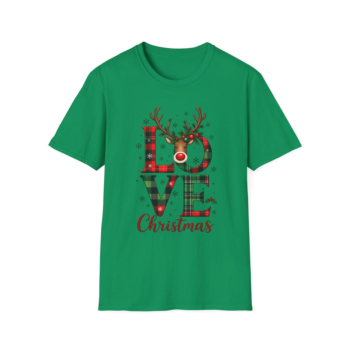 Unisex Softstyle T-Shirt - Love Christmas