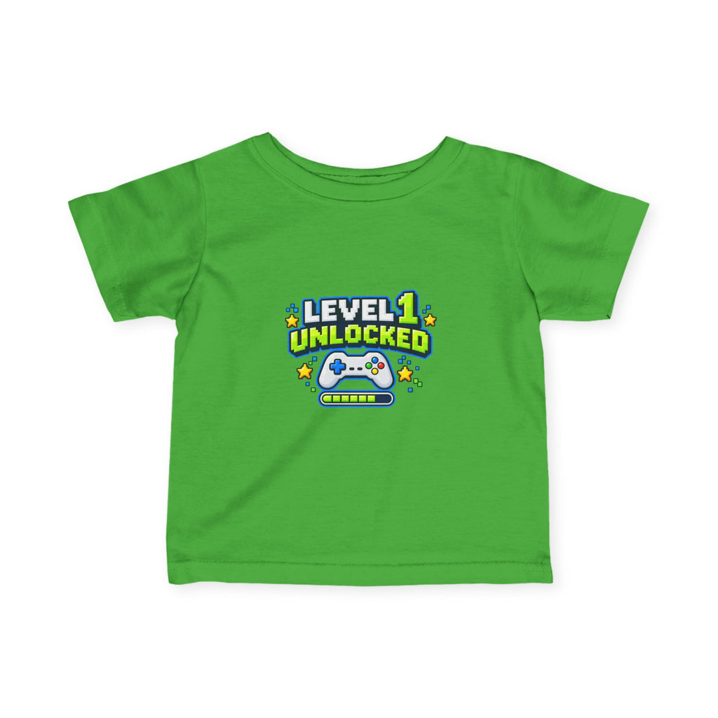 Infant Fine Jersey Tee - Level 1 Unlocked