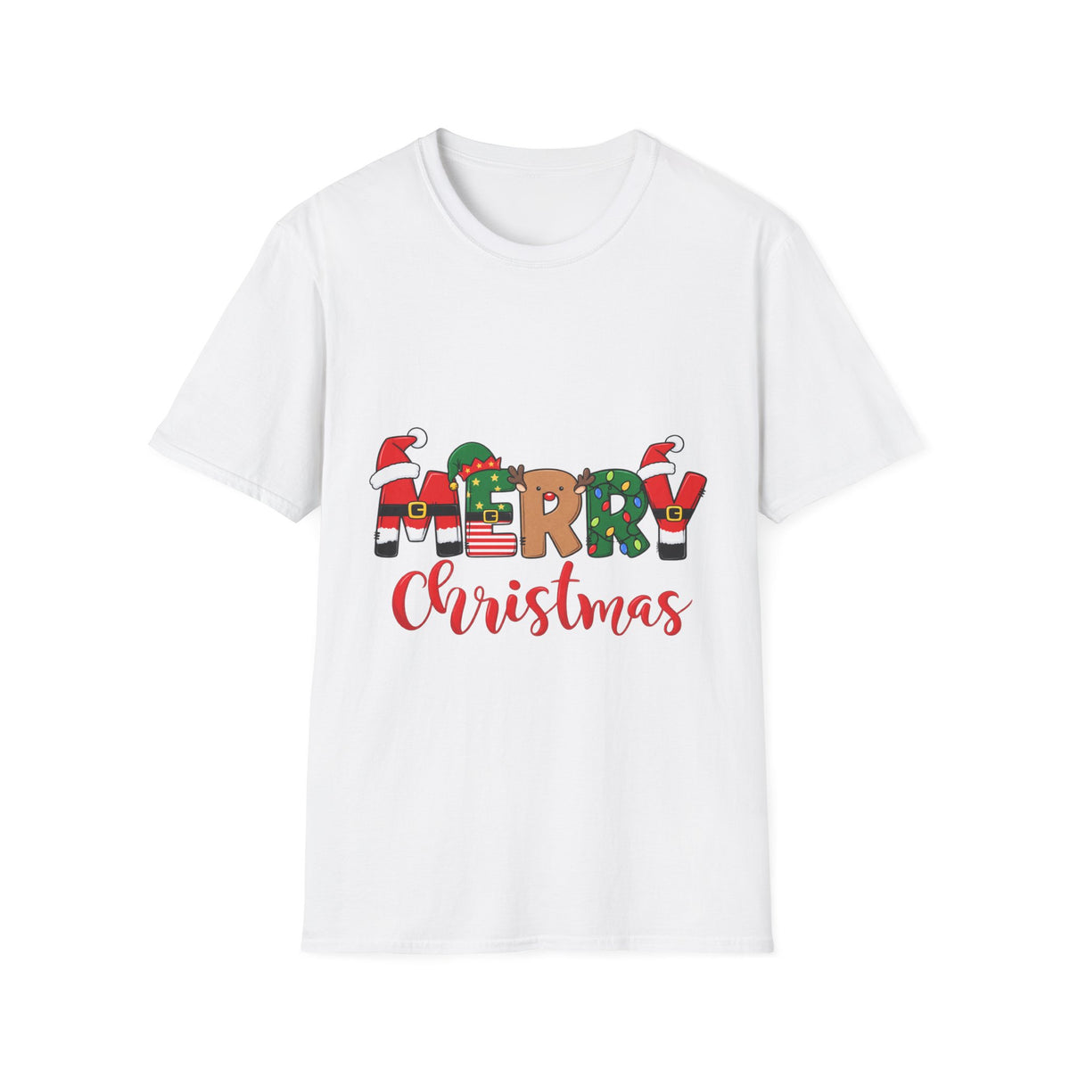 Unisex Softstyle T-Shirt - Merry Christmas