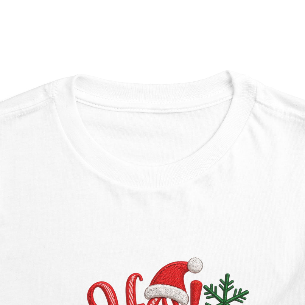Toddler Short Sleeve Tee - Christmas HO HO