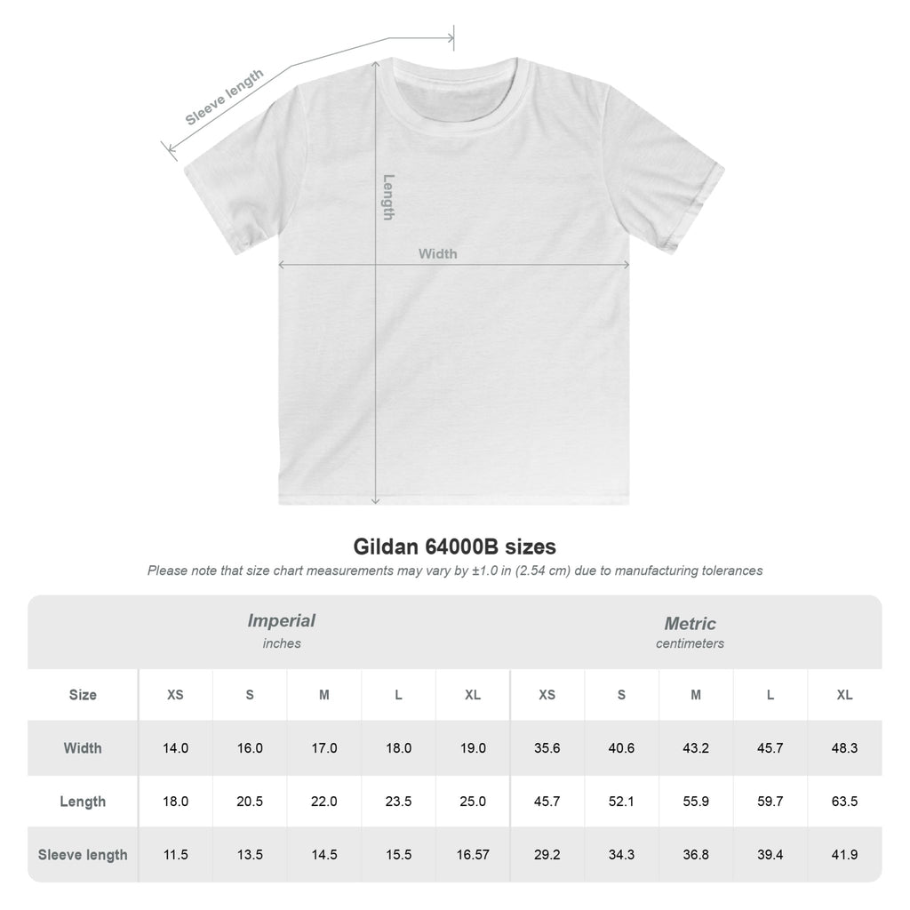 Kids Softstyle Tee - Sweet Holiday Vibes