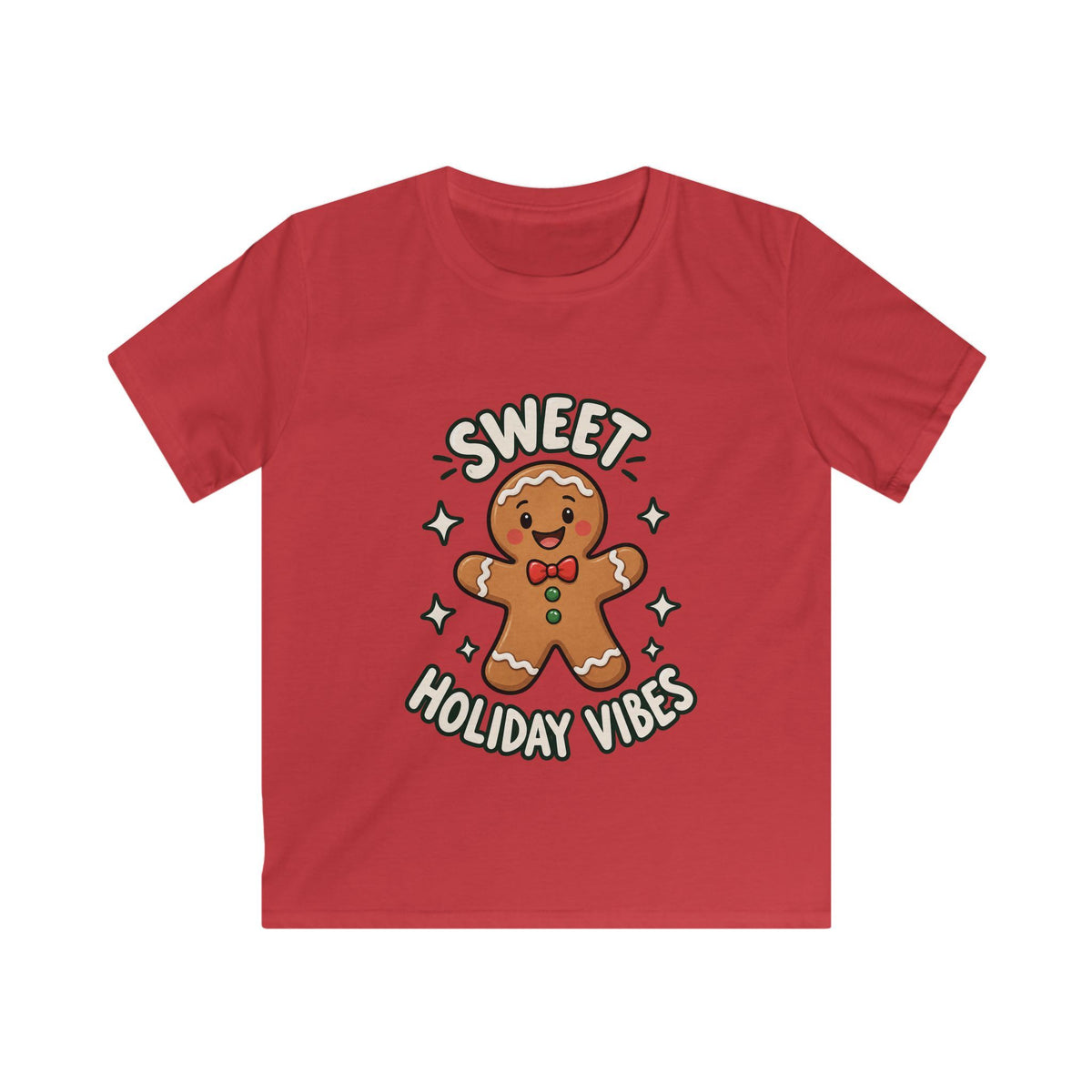 Kids Softstyle Tee - Sweet Holiday Vibes