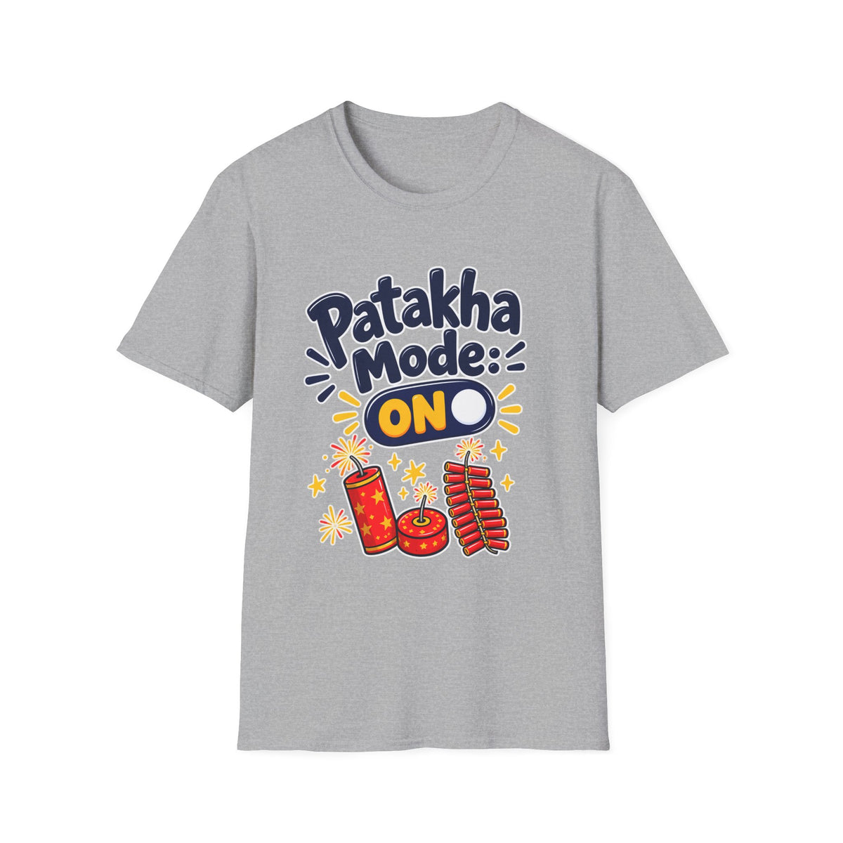 Unisex Softstyle T-Shirt  -Patakha Mode ON