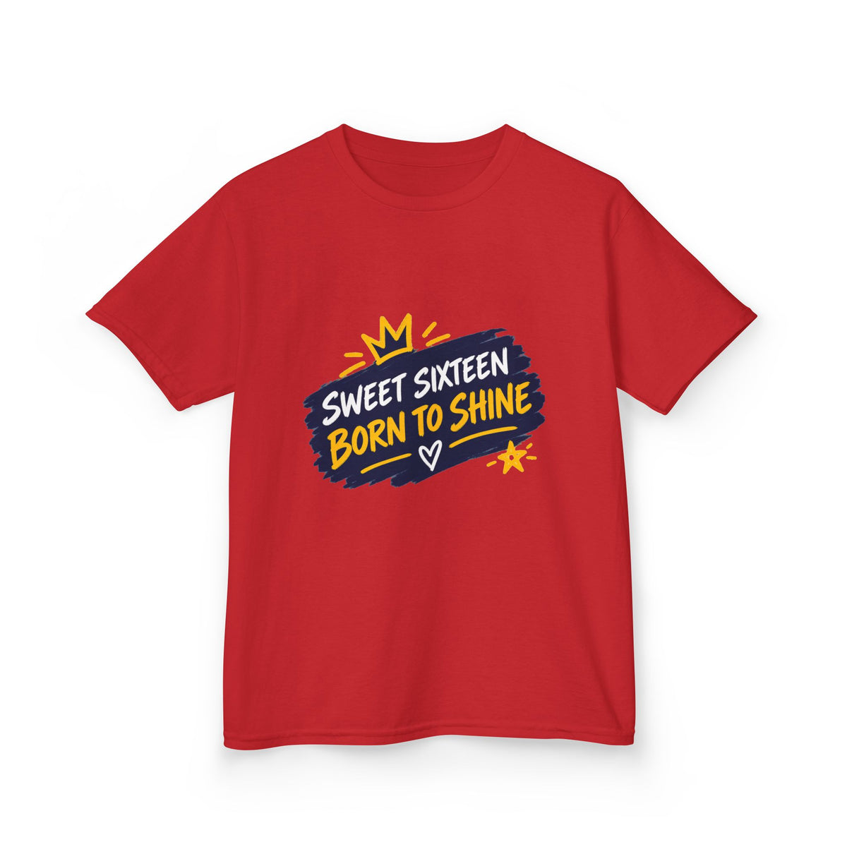 Kids Heavy Cotton™ Tee - Born to Shine