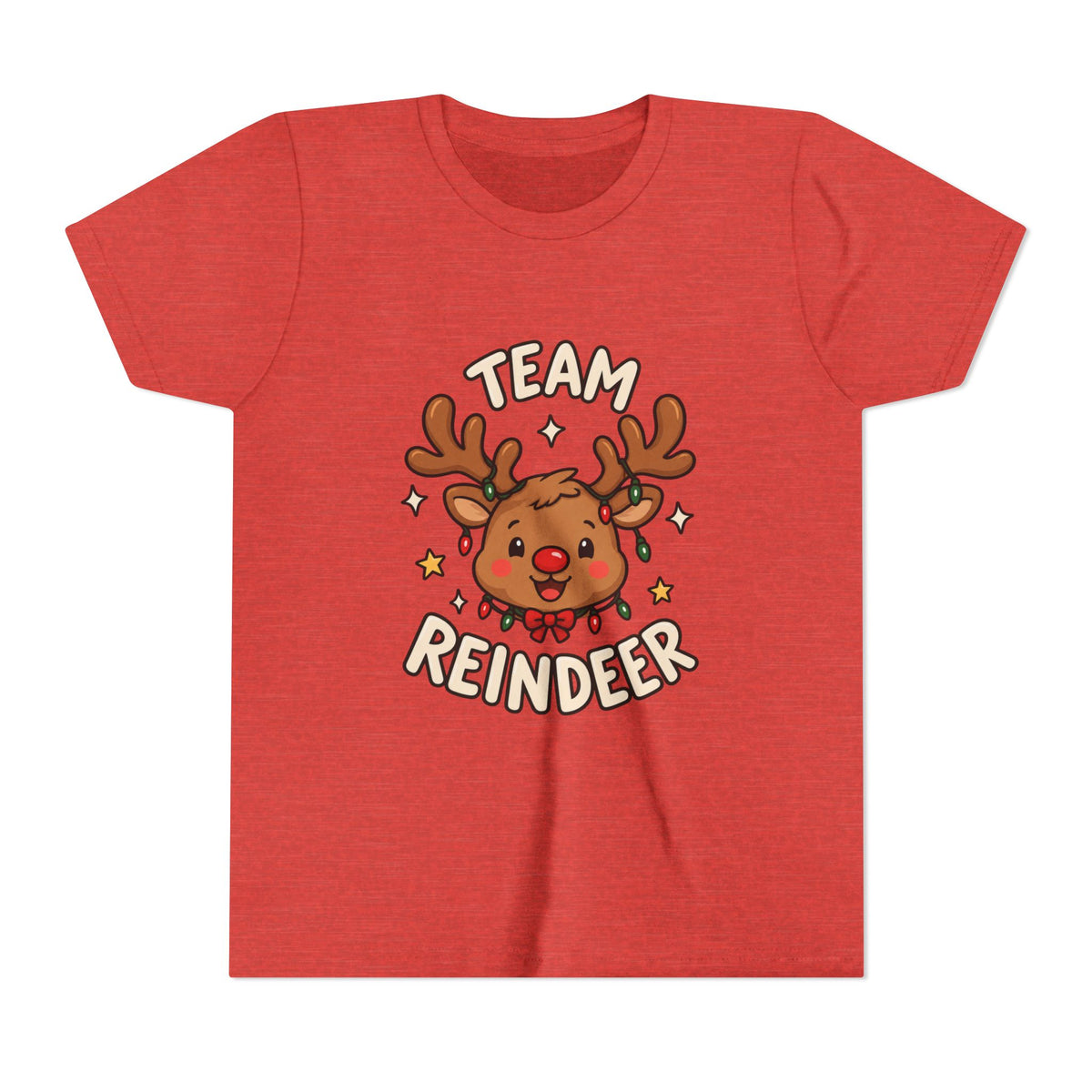 Youth Short Sleeve Tee - Team Reindeer