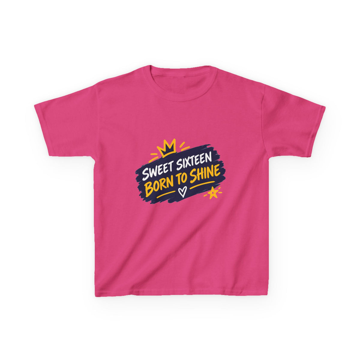 Kids Heavy Cotton™ Tee - Born to Shine
