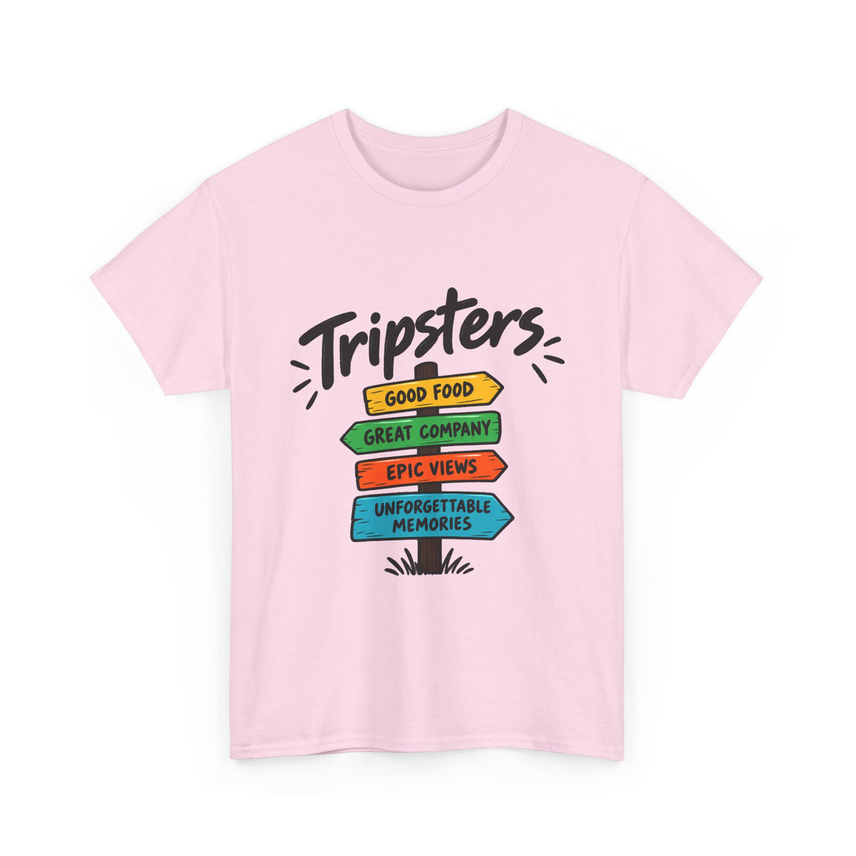 Unisex Heavy Cotton Tee - Tripsters