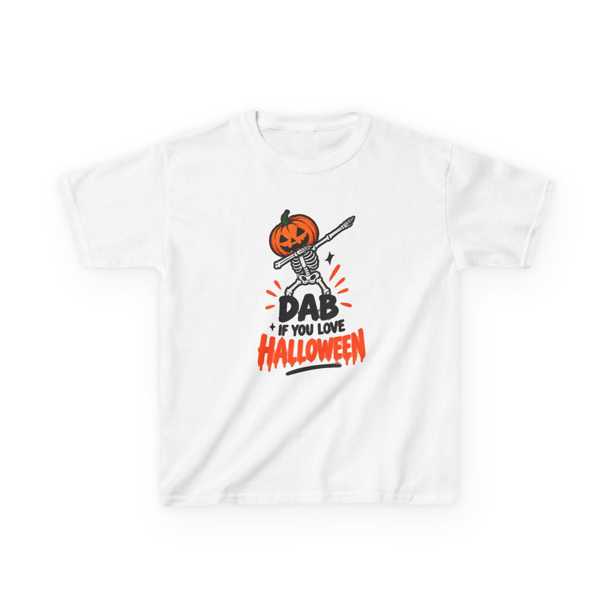 Kids Heavy Cotton™ Tee - Halloween DAB