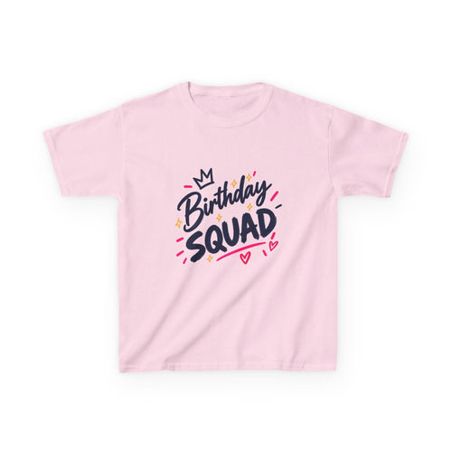 Kids Heavy Cotton™ Tee - Birthday Squard