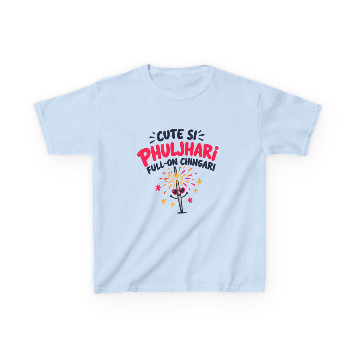 Kids Heavy Cotton™ Tee - Cute si Phuljhari