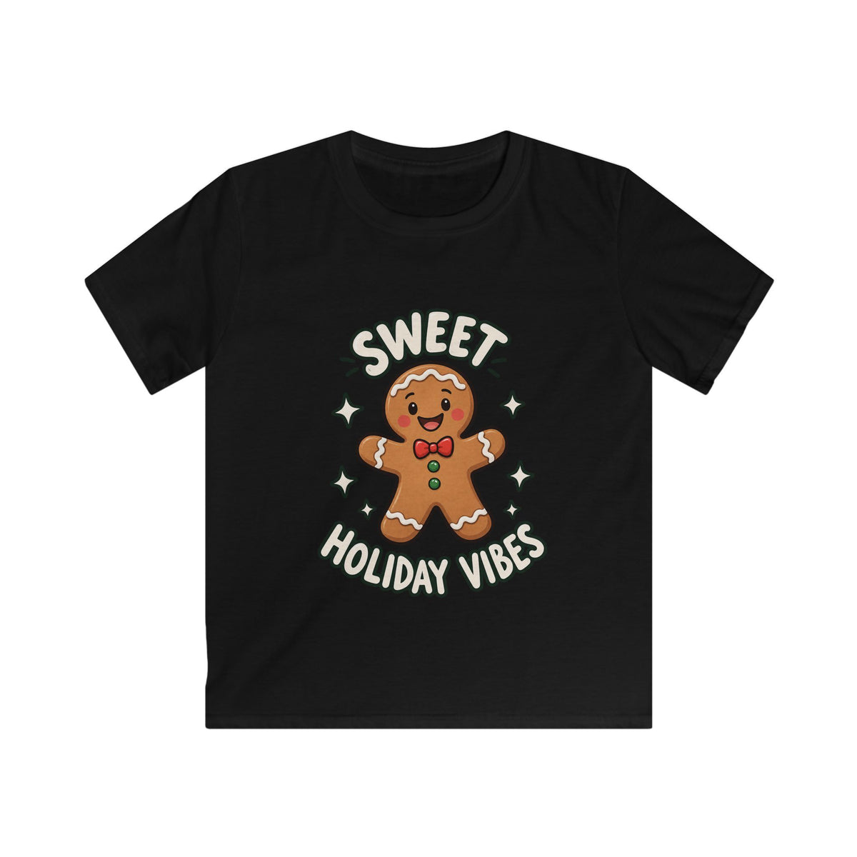 Kids Softstyle Tee - Sweet Holiday Vibes