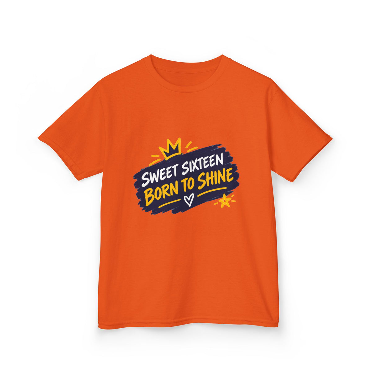 Kids Heavy Cotton™ Tee - Born to Shine