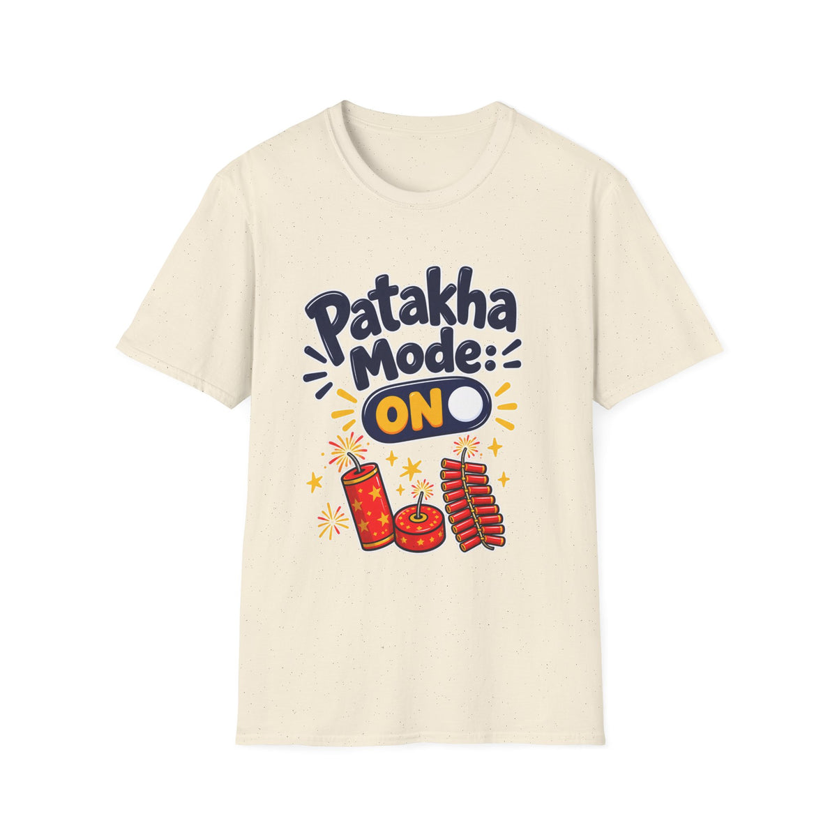 Unisex Softstyle T-Shirt  -Patakha Mode ON