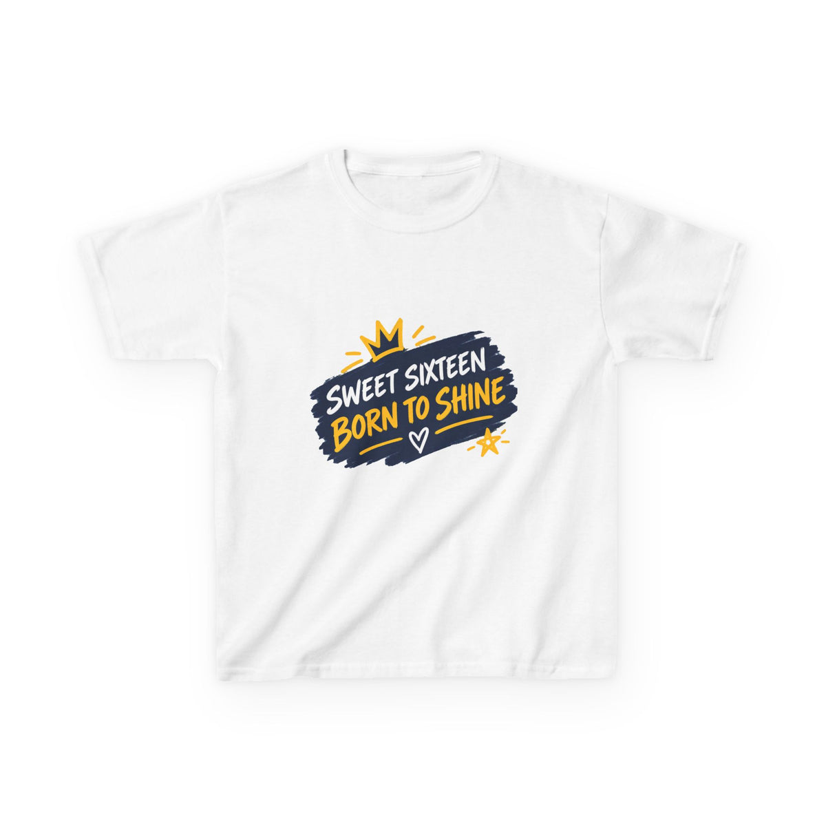 Kids Heavy Cotton™ Tee - Born to Shine